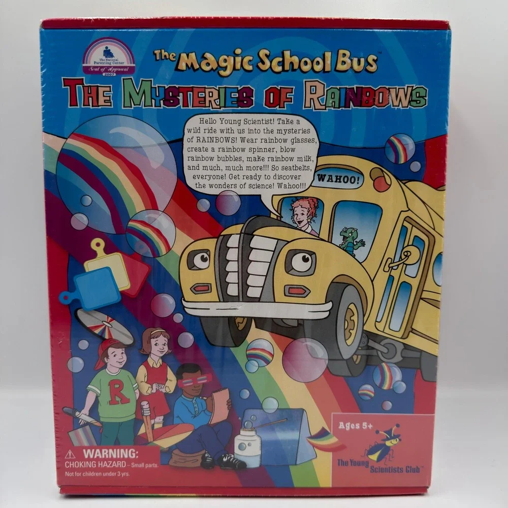 Magic School Bus Mysteries of Rainbows Science Kit Young Scientists Club NEW‎